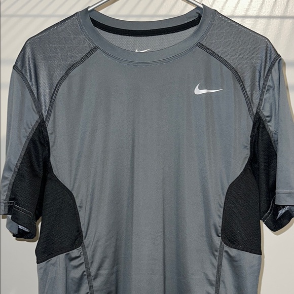 Nike Other - Nike Gray and Black Sports Tee Dri Fit